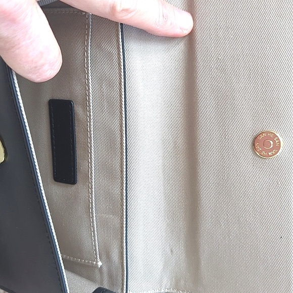 Talbots Navy belt bag - Picture 3 of 4